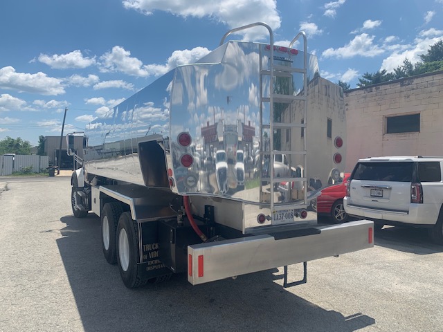 Custom Refined Fuel Tank Wagon Trucks, Boston Steel